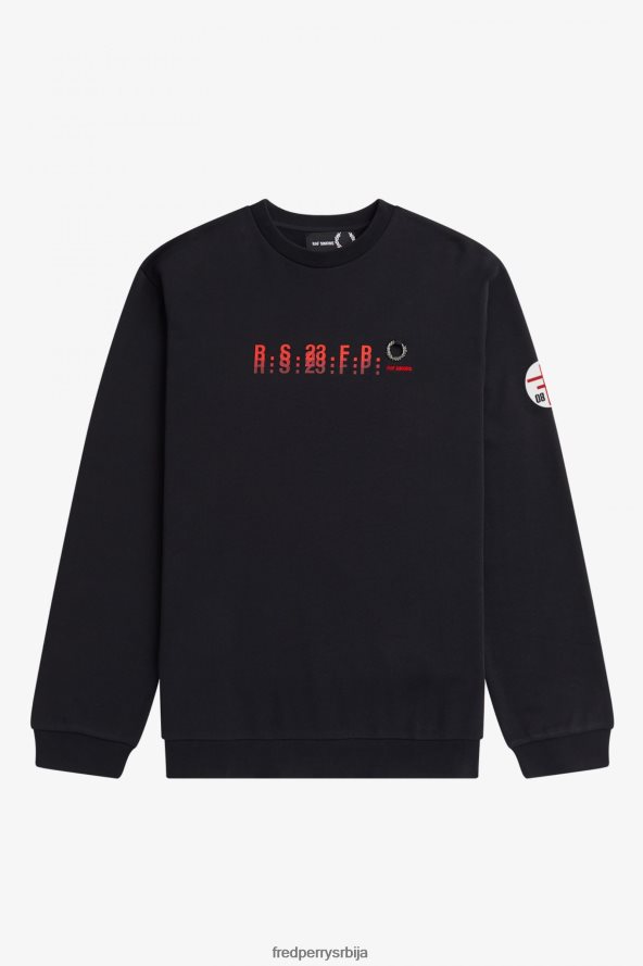 одећу рс Fred Perry мушкарци штампана дуксерица гоји бобице 68TD6P428