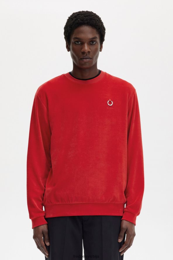 одећу рс Fred Perry мушкарци велур дукс црн 68TD6P429 одећу рс Fred Perry мушкарци велур дукс црн 68TD6P429