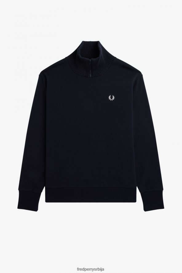 одећу рс Fred Perry мушкарци плетени трим дукс морнарица 68TD6P430