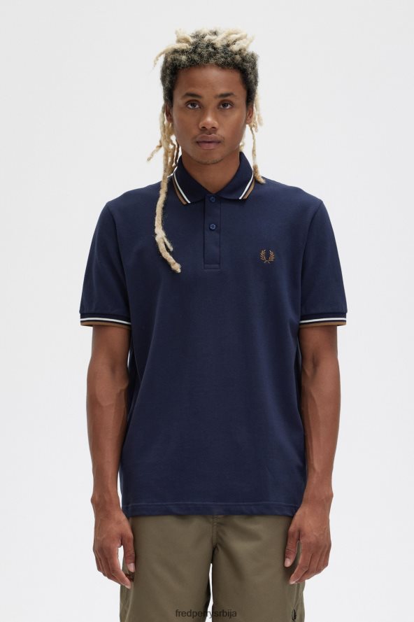 одећу рс Fred Perry мушкарци м12 морнарски/екру/осенчени камен 68TD6P258 одећу рс Fred Perry мушкарци м12 морнарски/екру/осенчени камен 68TD6P258