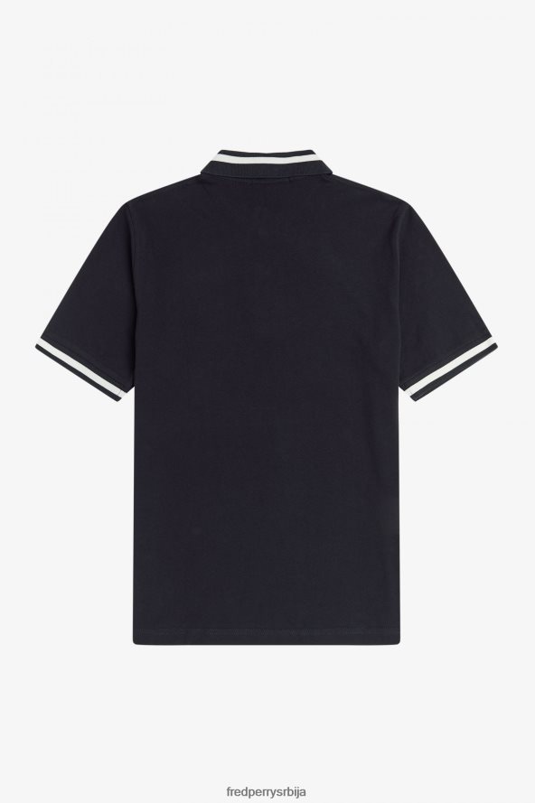 одећу рс Fred Perry мушкарци м2 морнарско/снежно бела 68TD6P354