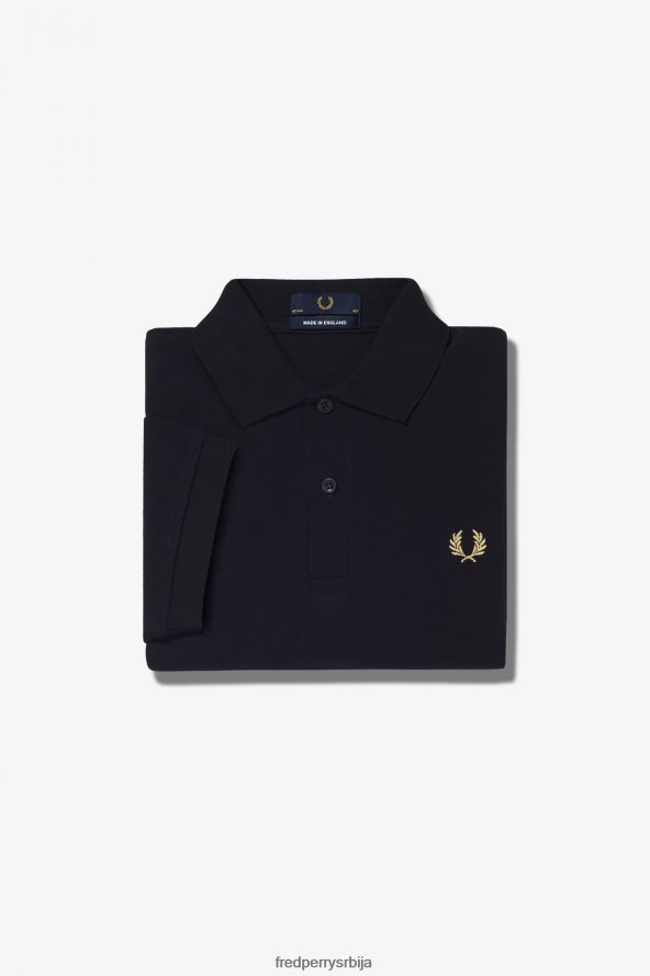 одећу рс Fred Perry мушкарци м3 црно/шампањац 68TD6P317