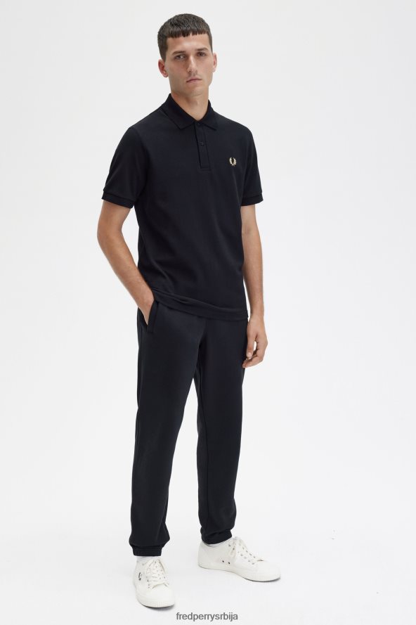 одећу рс Fred Perry мушкарци м3 црно/шампањац 68TD6P317