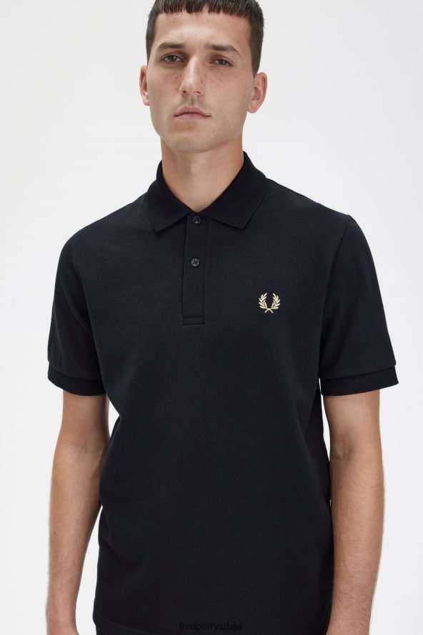 одећу рс Fred Perry мушкарци м3 црно/шампањац 68TD6P317
