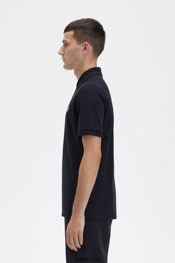 одећу рс Fred Perry мушкарци м3 црно/шампањац 68TD6P317
