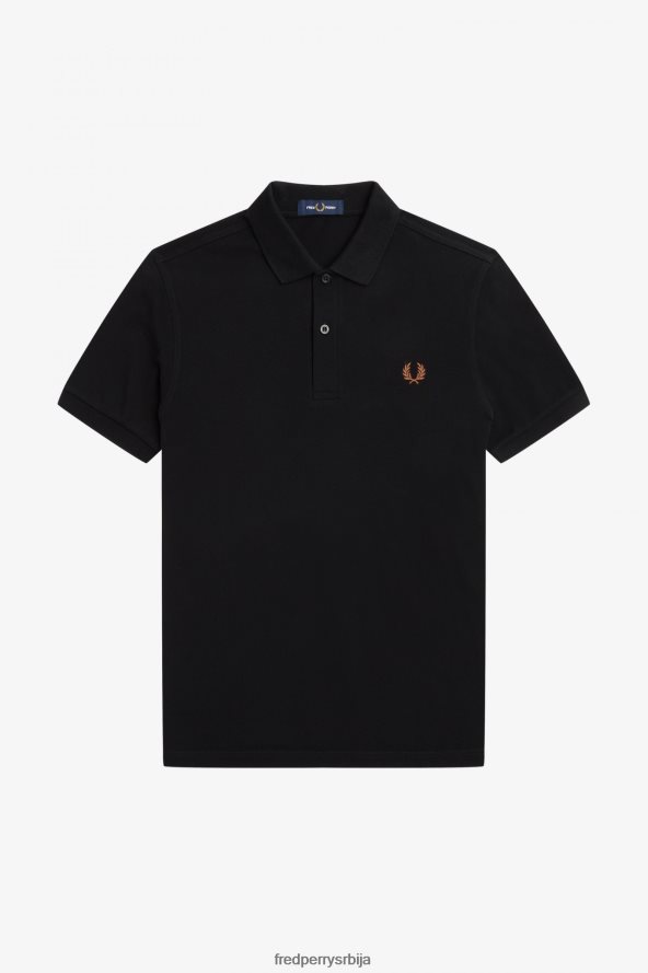 одећу рс Fred Perry мушкарци м6000 црна/орашина пахуљица 68TD6P255 одећу рс Fred Perry мушкарци м6000 црна/орашина пахуљица 68TD6P255