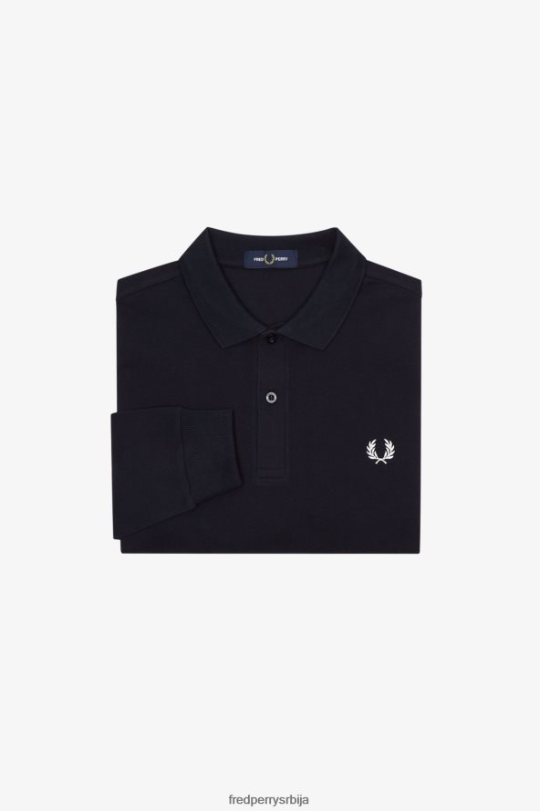 одећу рс Fred Perry мушкарци м6006 морнарско/бела 68TD6P312