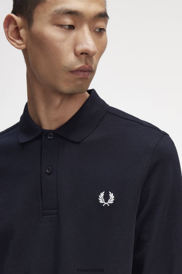 одећу рс Fred Perry мушкарци м6006 морнарско/бела 68TD6P312