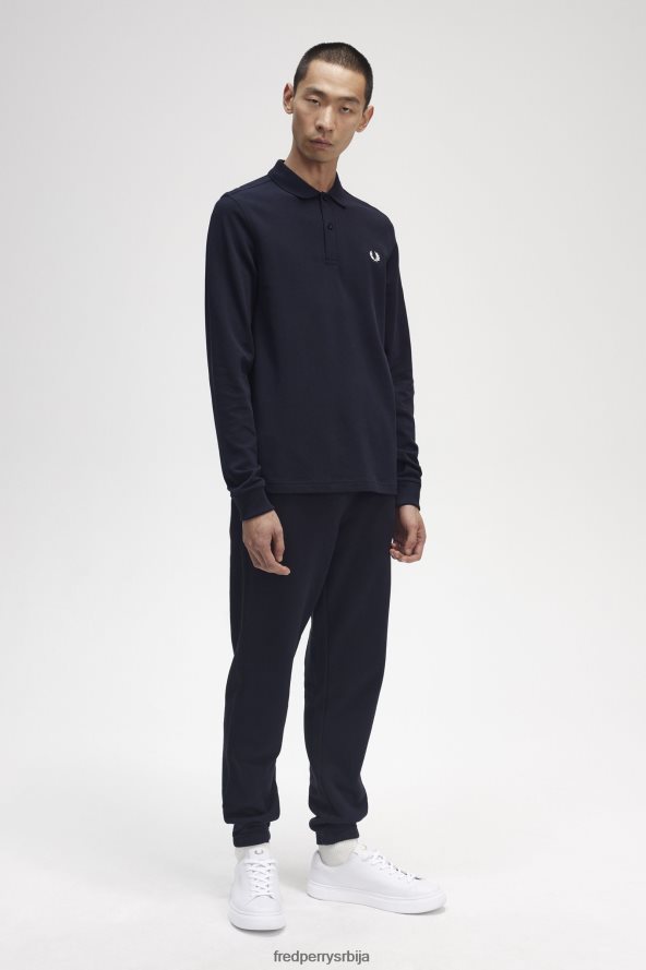 одећу рс Fred Perry мушкарци м6006 морнарско/бела 68TD6P312