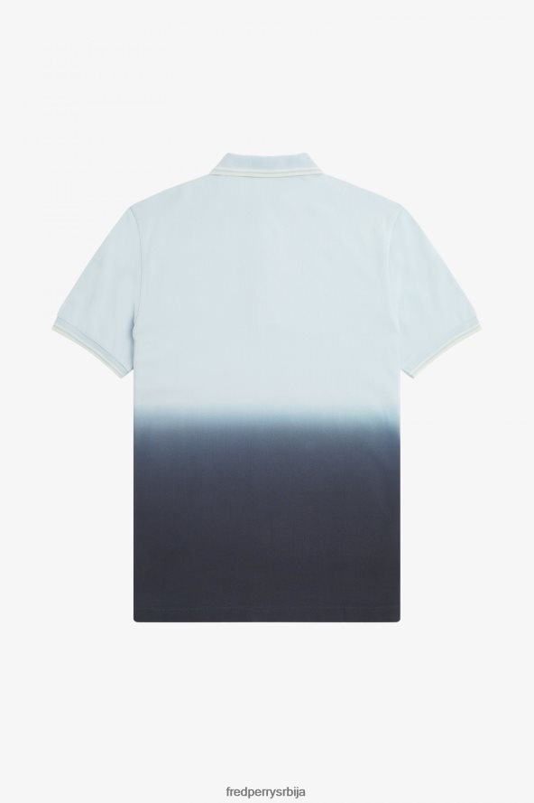 одећу рс Fred Perry мушкарци омбре мајица лагани лед 68TD6P267