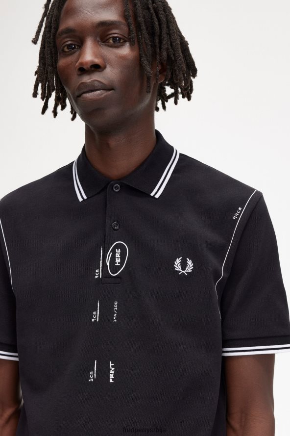 одећу рс Fred Perry мушкарци кошуља црн 68TD6P362 одећу рс Fred Perry мушкарци кошуља црн 68TD6P362