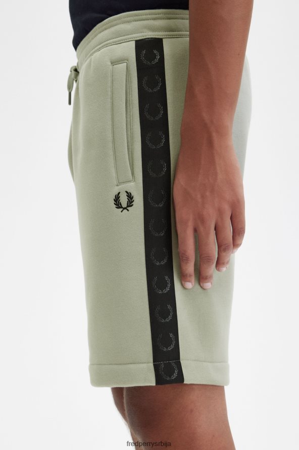 одећу рс Fred Perry мушкарци рељефна трака зној кратка морска трава 68TD6P59