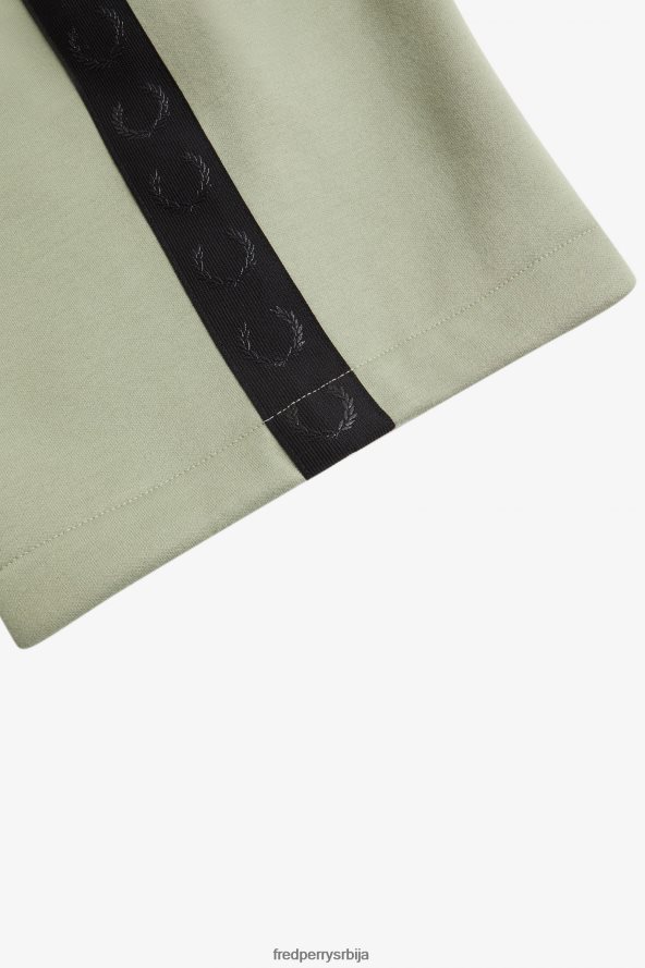 одећу рс Fred Perry мушкарци рељефна трака зној кратка морска трава 68TD6P59