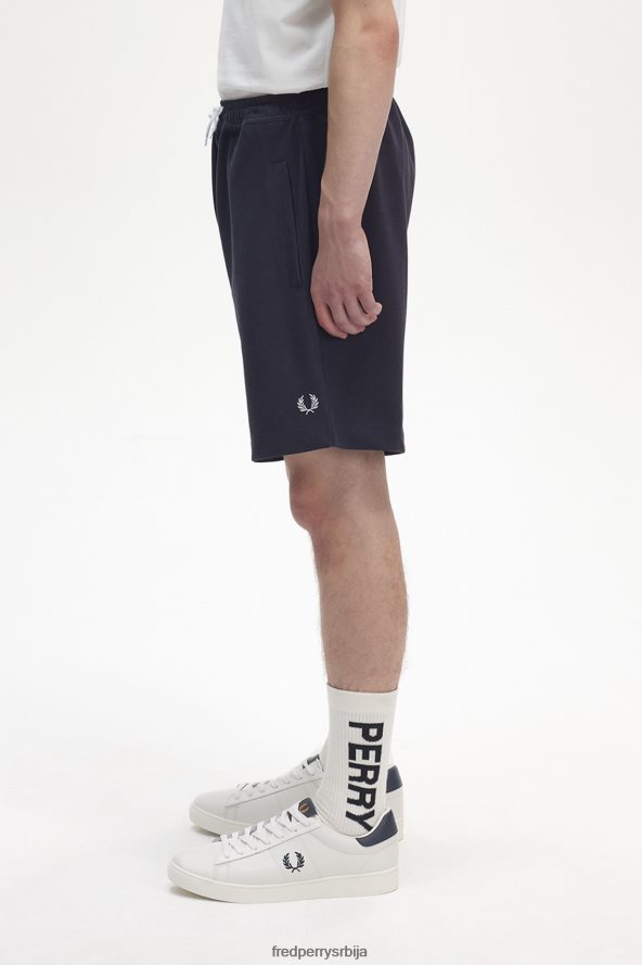 одећу рс Fred Perry мушкарци обрнути трико кратки морнарица 68TD6P65