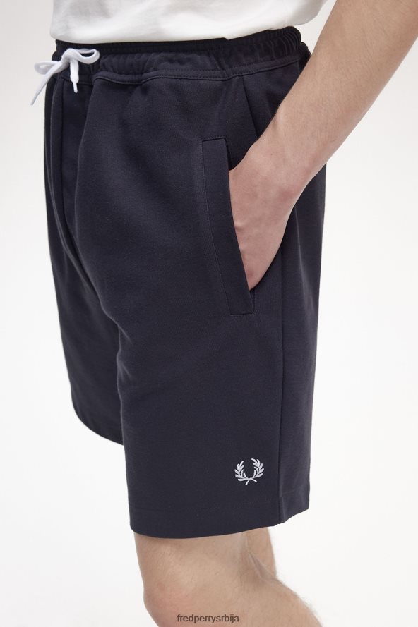 одећу рс Fred Perry мушкарци обрнути трико кратки морнарица 68TD6P65