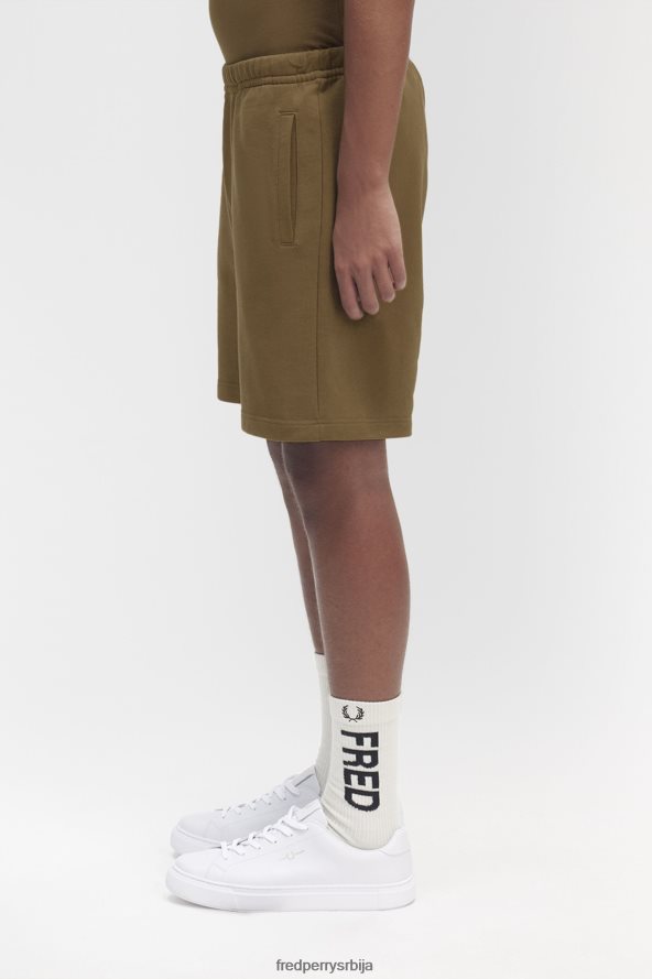 одећу рс Fred Perry мушкарци џепни детаљ зној кратак осенченог камена 68TD6P67