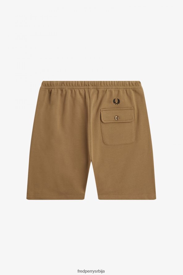 одећу рс Fred Perry мушкарци џепни детаљ зној кратак осенченог камена 68TD6P67