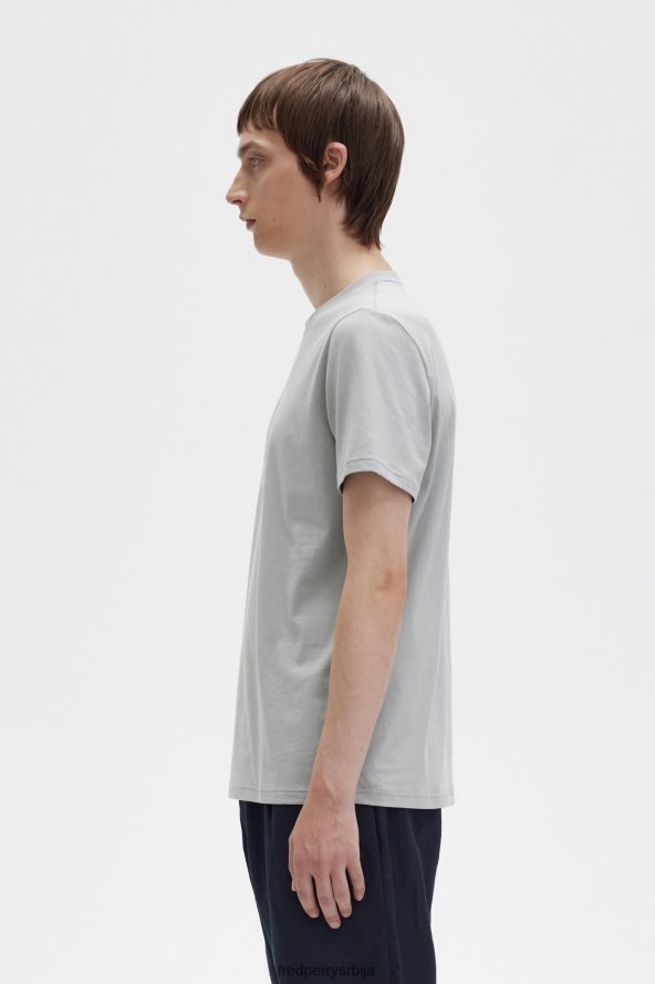одећу рс Fred Perry мушкарци мајица са графиком ловоровог венца кречњак 68TD6P485