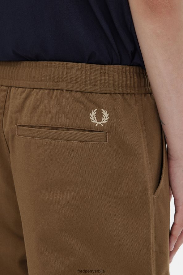 одећу рс Fred Perry мушкарци широке панталоне на везице осенченог камена 68TD6P44