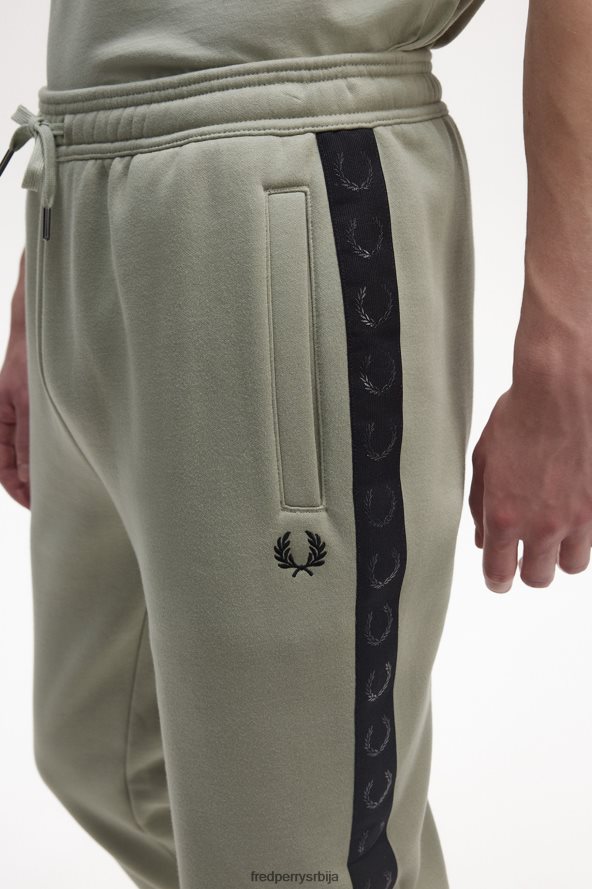 одећу рс Fred Perry мушкарци панталоне са рељефном траком морска трава 68TD6P46