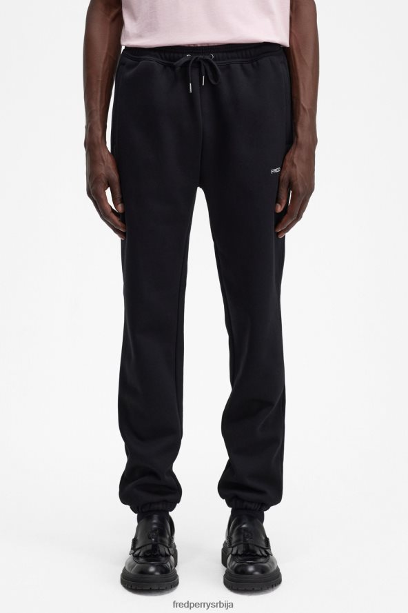 одећу рс Fred Perry мушкарци везене тренирке црн 68TD6P54 одећу рс Fred Perry мушкарци везене тренирке црн 68TD6P54