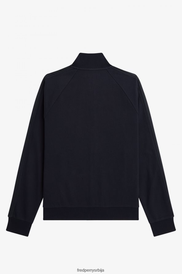 одећу рс Fred Perry мушкарци јакна од плетене траке морнарица 68TD6P1