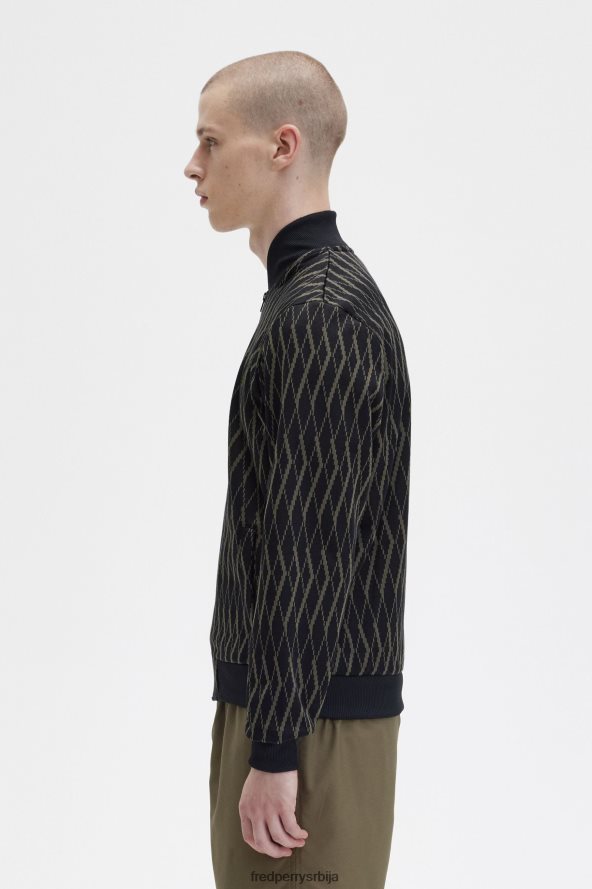 одећу рс Fred Perry мушкарци аргиле јакна црн 68TD6P3