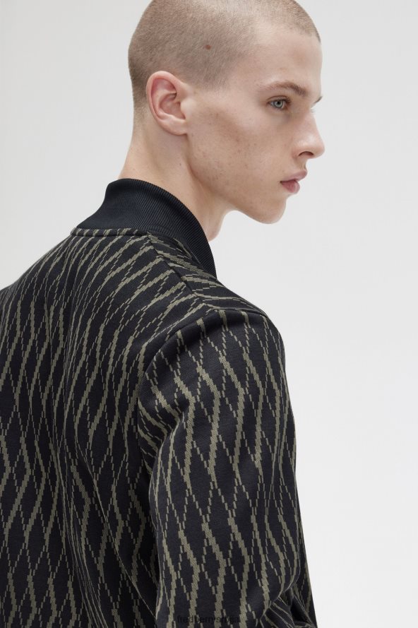 одећу рс Fred Perry мушкарци аргиле јакна црн 68TD6P3