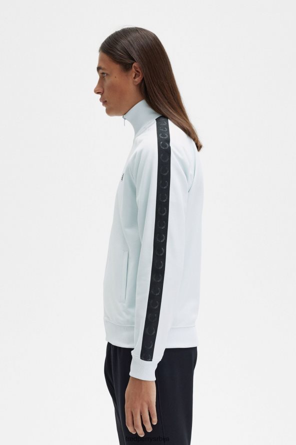 одећу рс Fred Perry мушкарци јакна за стазу са траком у тону светло лед/црно 68TD6P5 одећу рс Fred Perry мушкарци јакна за стазу са траком у тону светло лед/црно 68TD6P5