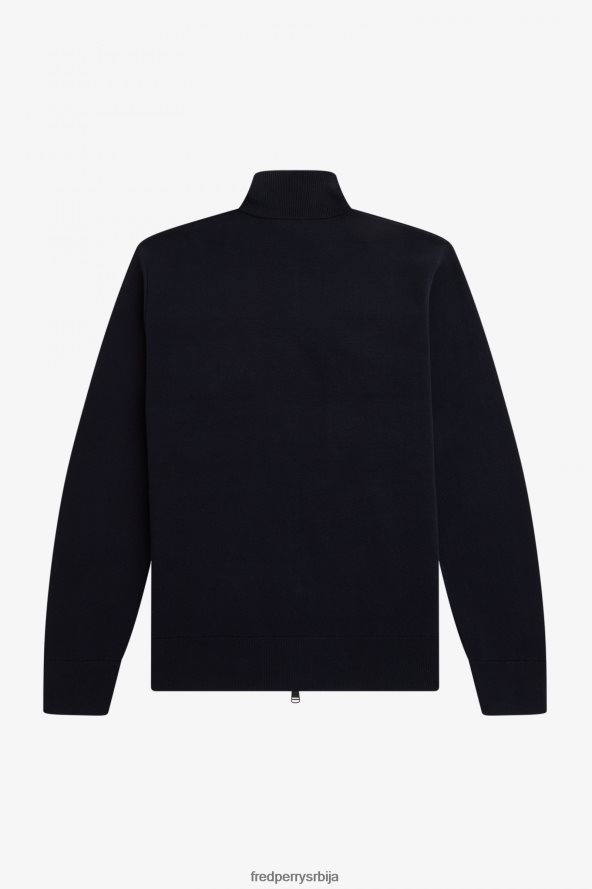 одећу рс Fred Perry мушкарци плетена јакна морнарица 68TD6P6