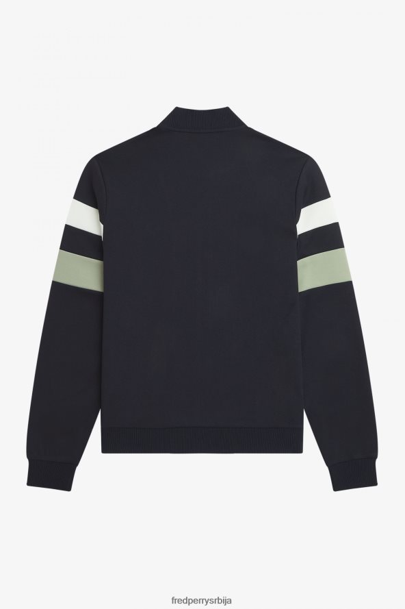 одећу рс Fred Perry мушкарци јакна са дугим рукавима морнарица 68TD6P7