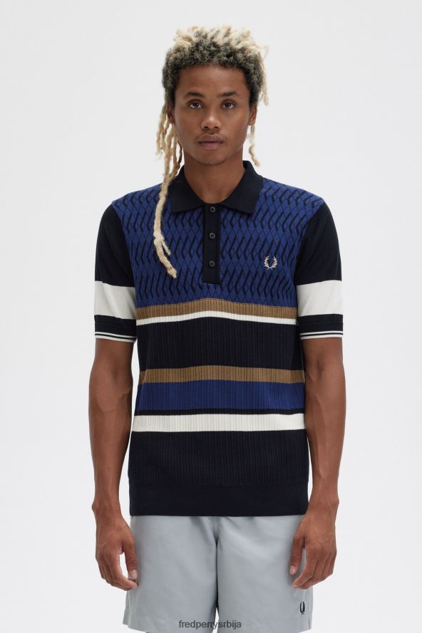одећу рс Fred Perry мушкарци аргиле панел плетена кошуља француска морнарица 68TD6P435 одећу рс Fred Perry мушкарци аргиле панел плетена кошуља француска морнарица 68TD6P435