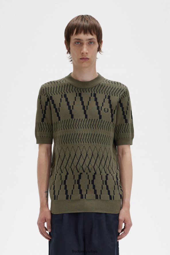 одећу рс Fred Perry мушкарци аргиле панел плетена мајица једнолично зелено 68TD6P439 одећу рс Fred Perry мушкарци аргиле панел плетена мајица једнолично зелено 68TD6P439