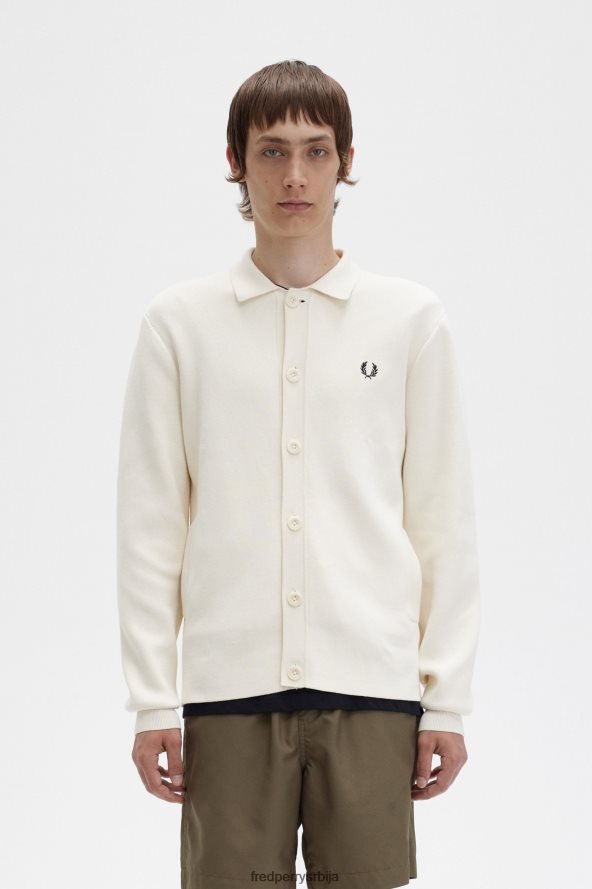одећу рс Fred Perry мушкарци дугме кроз плетену кошуљу ецру 68TD6P440 одећу рс Fred Perry мушкарци дугме кроз плетену кошуљу ецру 68TD6P440