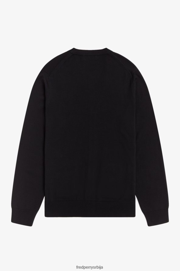 одећу рс Fred Perry мушкарци класични кардиган црн 68TD6P445