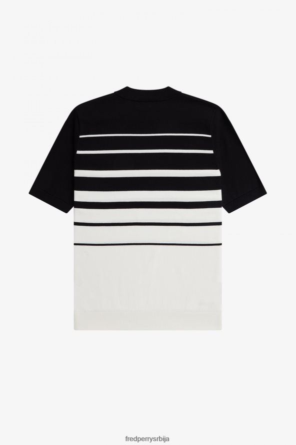 одећу рс Fred Perry мушкарци пругаста плетена мајица Снежана 68TD6P449