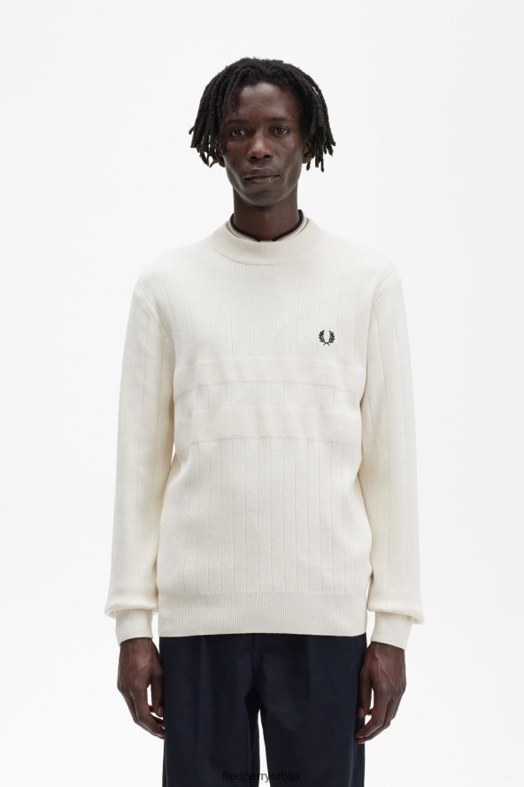 одећу рс Fred Perry мушкарци џемпер са округлим изрезом у тону ецру 68TD6P464 одећу рс Fred Perry мушкарци џемпер са округлим изрезом у тону ецру 68TD6P464