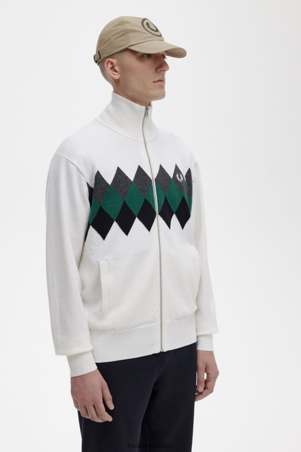 одећу рс Fred Perry мушкарци кардиган дијамантске интарзије Снежана 68TD6P466