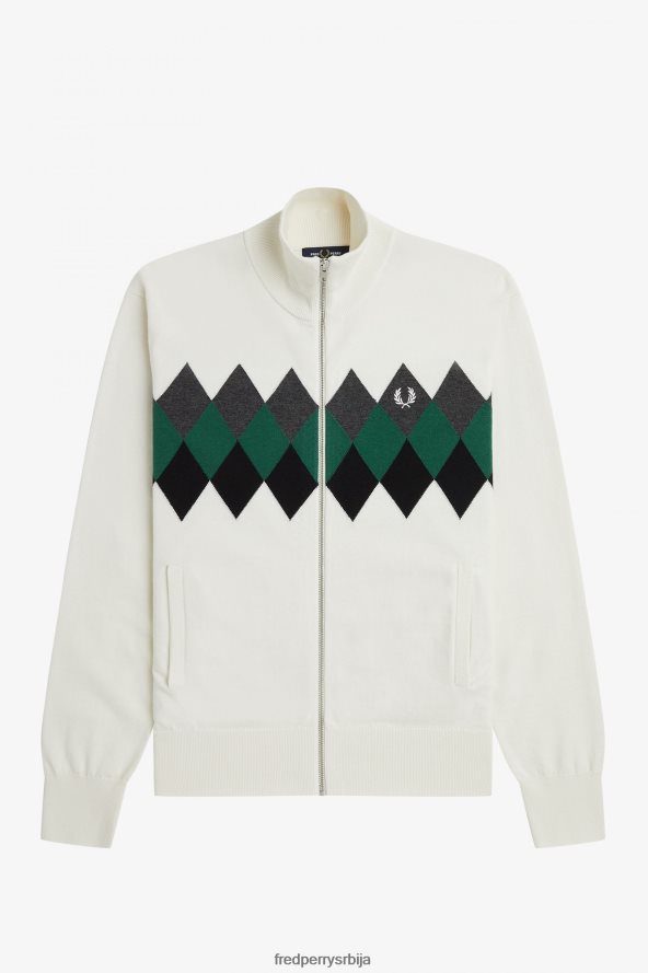 одећу рс Fred Perry мушкарци кардиган дијамантске интарзије Снежана 68TD6P466