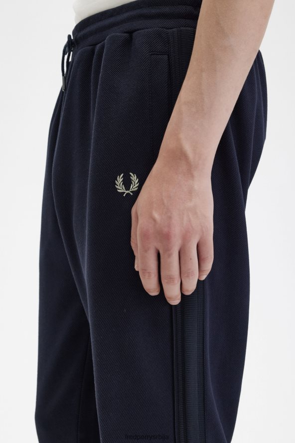 одећу рс Fred Perry мушкарци плетене панталоне са траком морнарица 68TD6P29