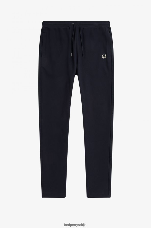 одећу рс Fred Perry мушкарци плетене панталоне са траком морнарица 68TD6P29
