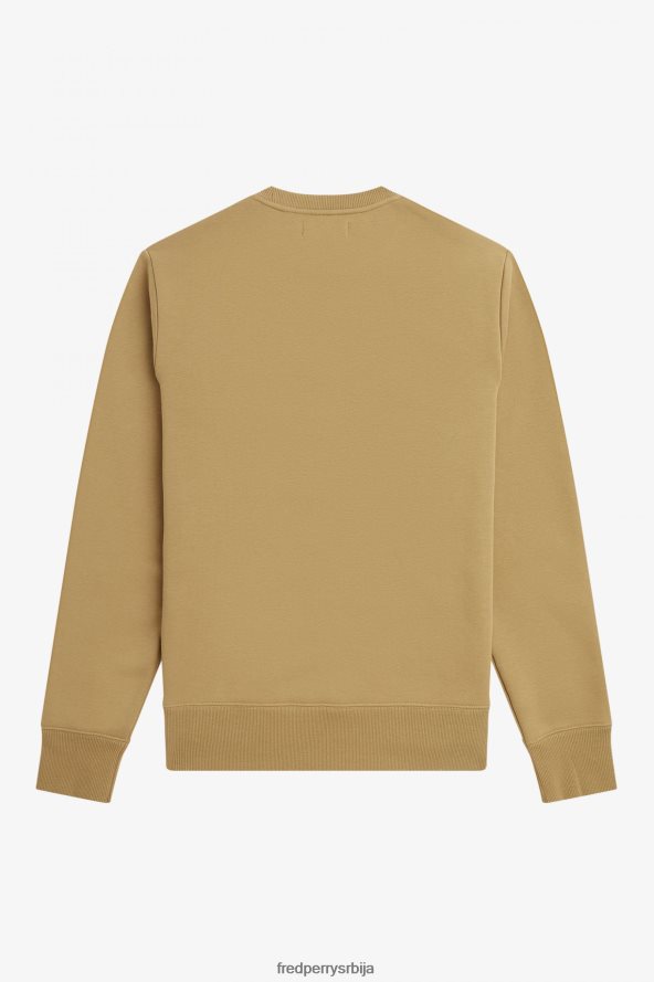 одећу рс Fred Perry мушкарци извезена дуксерица топли камен 68TD6P30