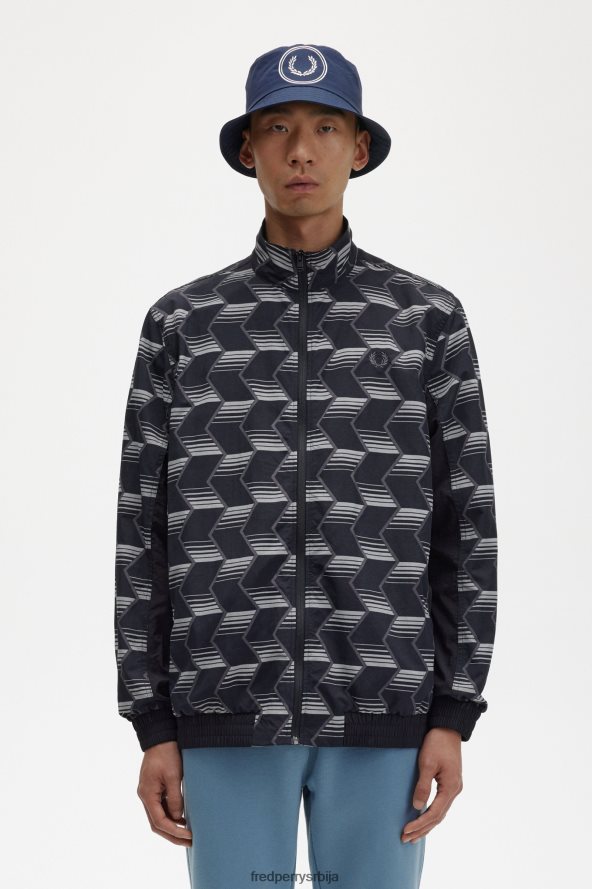 одећу рс Fred Perry мушкарци јакна са шеврон пругама црн 68TD6P34 одећу рс Fred Perry мушкарци јакна са шеврон пругама црн 68TD6P34