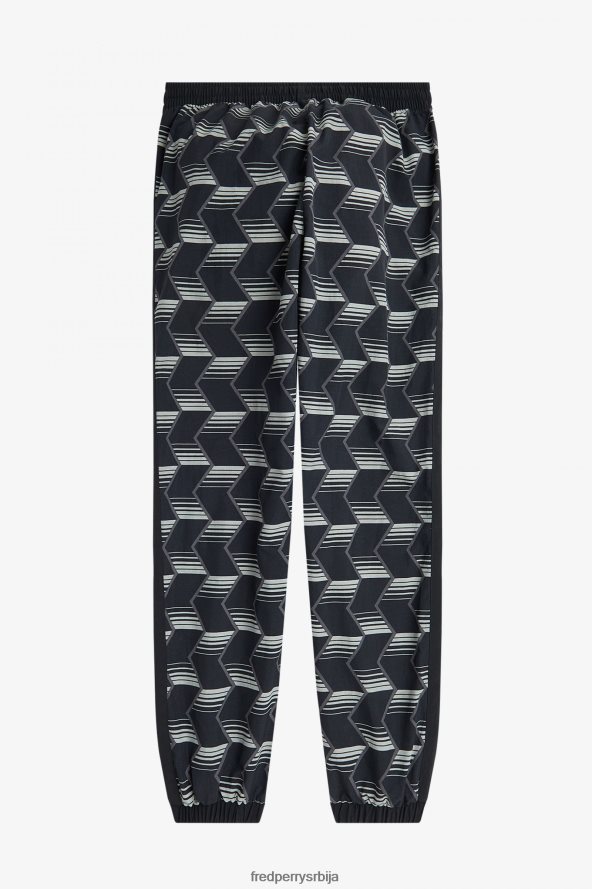 одећу рс Fred Perry мушкарци панталоне у облику шкољке црн 68TD6P35