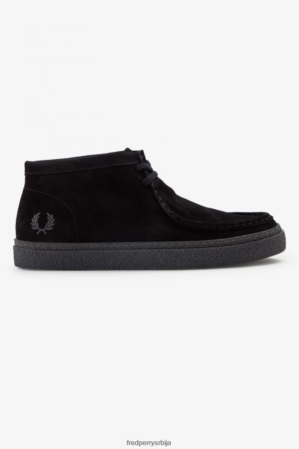 обућа рс Fred Perry мушкарци давсон мид црн 68TD6P173