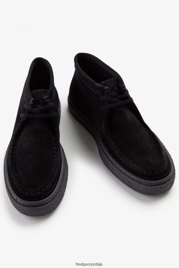 обућа рс Fred Perry мушкарци давсон мид црн 68TD6P173