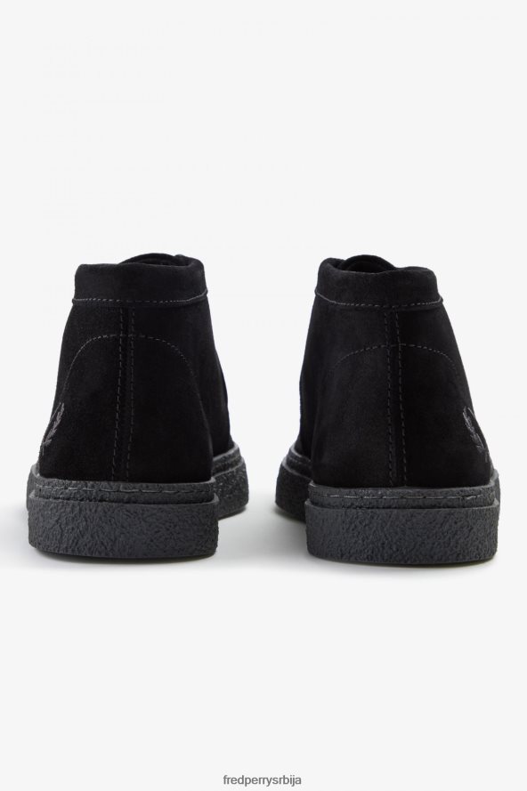 обућа рс Fred Perry мушкарци давсон мид црн 68TD6P173