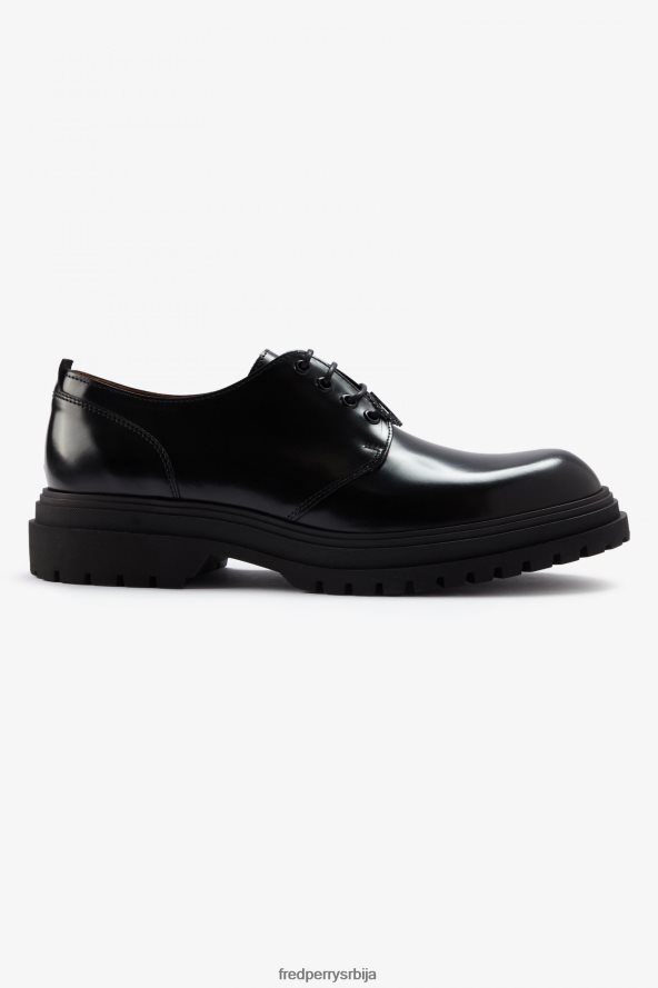 обућа рс Fred Perry мушкарци дерби црн 68TD6P174
