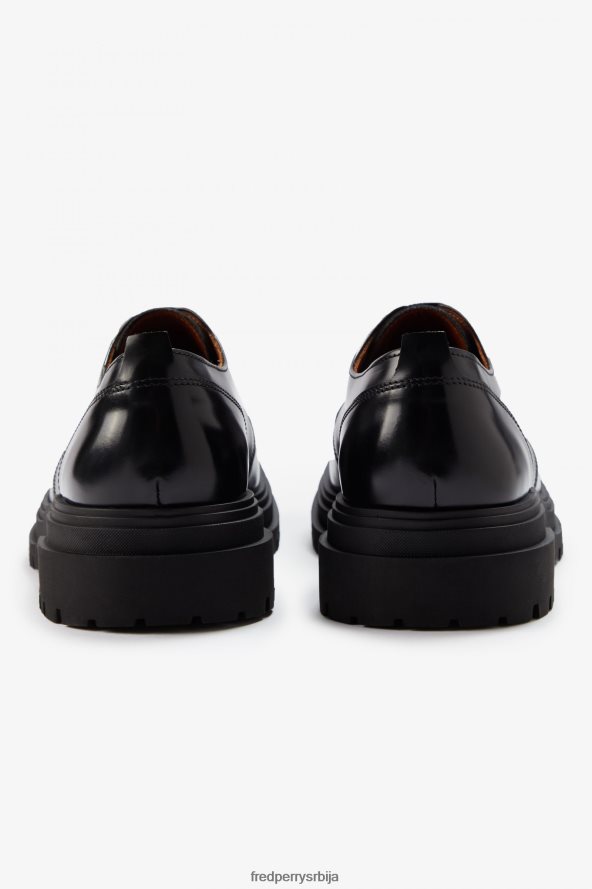 обућа рс Fred Perry мушкарци дерби црн 68TD6P174