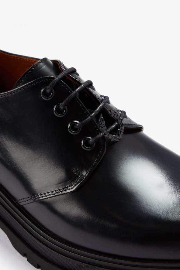 обућа рс Fred Perry мушкарци дерби црн 68TD6P174